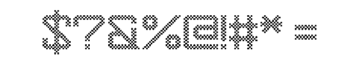 TwoTone Madness Font OTHER CHARS