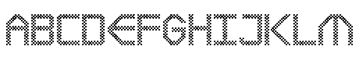 TwoTone Madness Font UPPERCASE