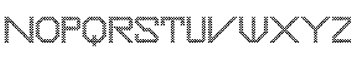 TwoTone Madness Font UPPERCASE