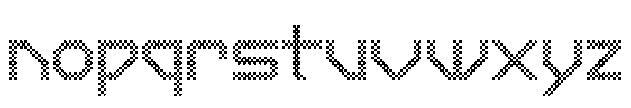 TwoTone Madness Font LOWERCASE
