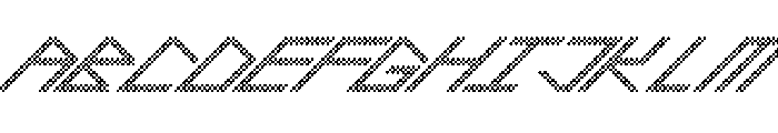 TwoTone Selecter Font UPPERCASE