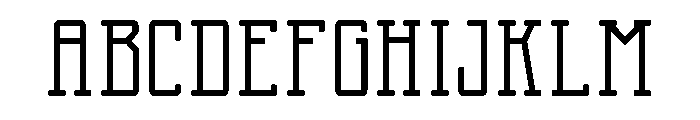 Two Letter Monogram Regular Font UPPERCASE