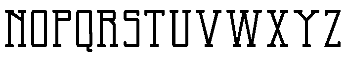 Two Letter Monogram Regular Font UPPERCASE