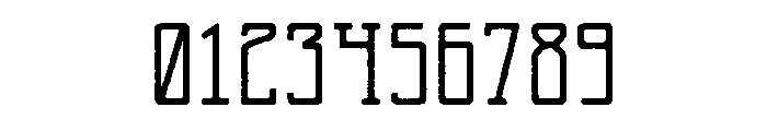 Two Letter Monogram Rough Font OTHER CHARS