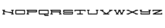 Two Letter Monogram Rough Font LOWERCASE