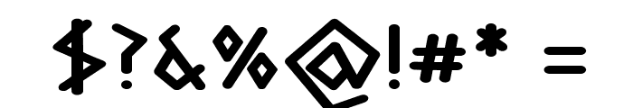 TwigeroBold Font OTHER CHARS