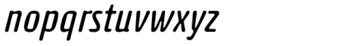 TXLithium Light Italic Font LOWERCASE