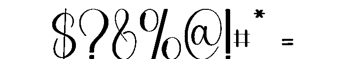 Tyhpoon Family Font OTHER CHARS