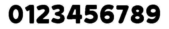 Typamax Regular Font OTHER CHARS