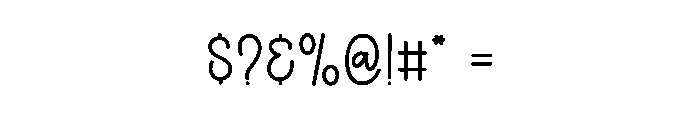 Type Family Font OTHER CHARS