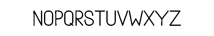 Type Family Font UPPERCASE
