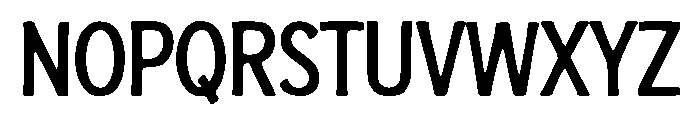 Typely Font UPPERCASE