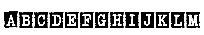 Typewriter Frame Regular FONT