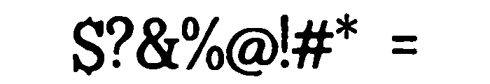 Typewriter_WTL_ Font OTHER CHARS
