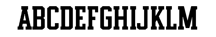 Typnik Simple Regular Font UPPERCASE