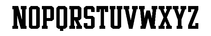 Typnik Simple Regular Font LOWERCASE