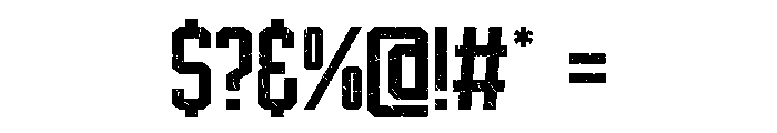 Typnik Vintage Regular Font OTHER CHARS