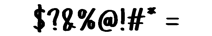 Typo Groove Font OTHER CHARS