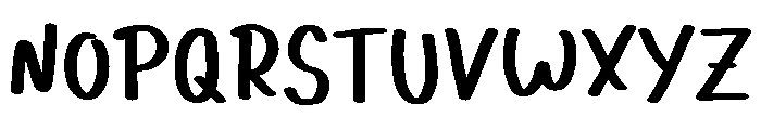 Typo Groove Font UPPERCASE