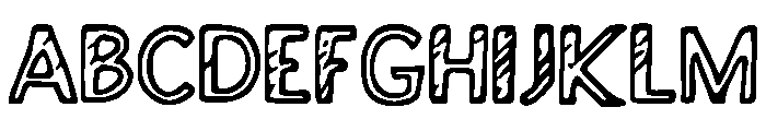 TypoRama Font UPPERCASE