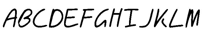 Typoria Font UPPERCASE