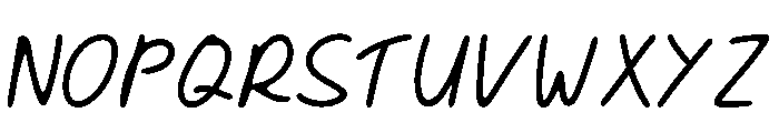 Typoria Font UPPERCASE