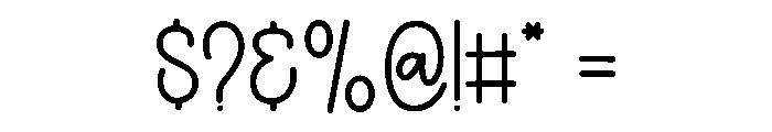 Typotext Font OTHER CHARS