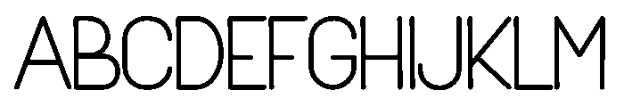 Typotext Font UPPERCASE