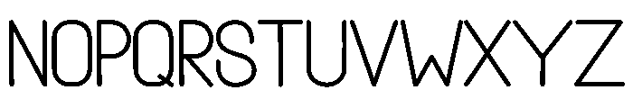 Typotext Font UPPERCASE