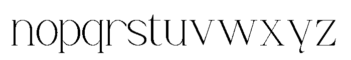 Tyraile Grani Font LOWERCASE