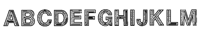 Tyson Regular Font UPPERCASE