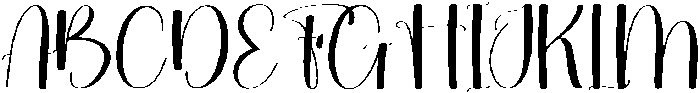 Tyhpoon Family Regular otf (400) Font UPPERCASE