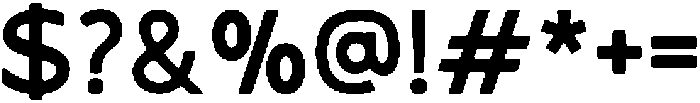 Typamax Regular otf (400) Font OTHER CHARS