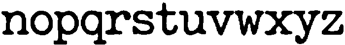 Type Vibe Regular otf (400) Font LOWERCASE