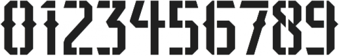 Typehead Stencil Deco otf (400) Font OTHER CHARS
