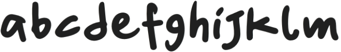 Typekids-Regular otf (400) Font LOWERCASE