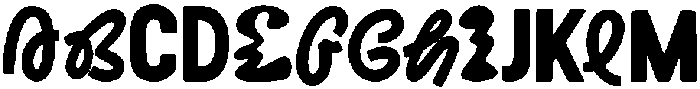 Typevera Regular otf (400) Font UPPERCASE
