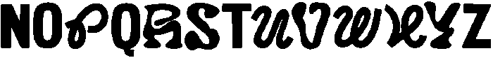 Typevera Regular otf (400) Font UPPERCASE