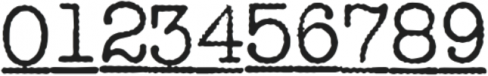 Typewriter Spool RUF Italic otf (400) Font OTHER CHARS