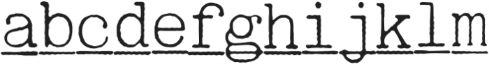 Typewriter Spool RUF Light Italic otf (300) Font LOWERCASE