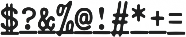 Typewriter Spool SFT Bold Italic otf (700) Font OTHER CHARS