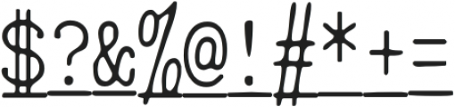 Typewriter Spool SFT Condensed Light Italic otf (300) Font OTHER CHARS