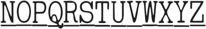 Typewriter Spool SFT Condensed Light Italic otf (300) Font UPPERCASE
