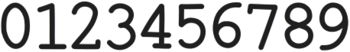 Typewriter Tones Medium otf (500) Font OTHER CHARS