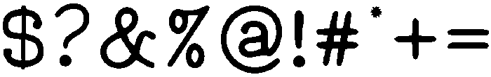 Typewriter otf (400) Font OTHER CHARS