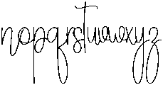 Typography Regular otf (400) Font LOWERCASE