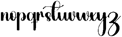 Typography Regular otf (400) Font LOWERCASE