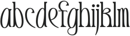 Tyrant-Regular otf (400) Font LOWERCASE