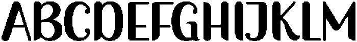 Tysha otf (400) Font UPPERCASE