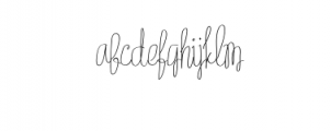 Tycho Typeface Font LOWERCASE